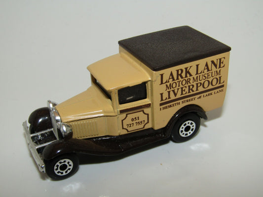 Matchbox Superfast No 38 Model A Ford Van Lark Lane Motor Musuem Mint UB