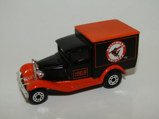 Matchbox Superfast No 38 Model A Ford Van Baltimore Orioles Mint UB
