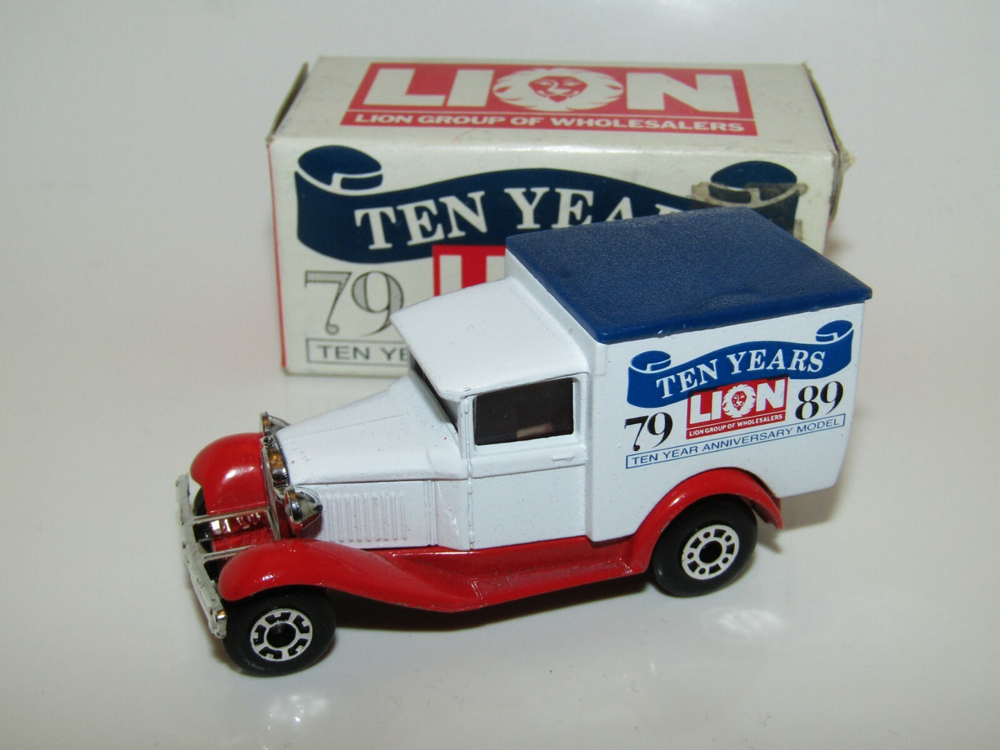 Matchbox Superfast No 38 Model A Ford Lion Wholesalers Rare Promotional MIB