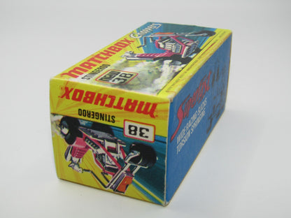 Matchbox Superfast No 38 Stingeroo Original Empty Box Near Mint