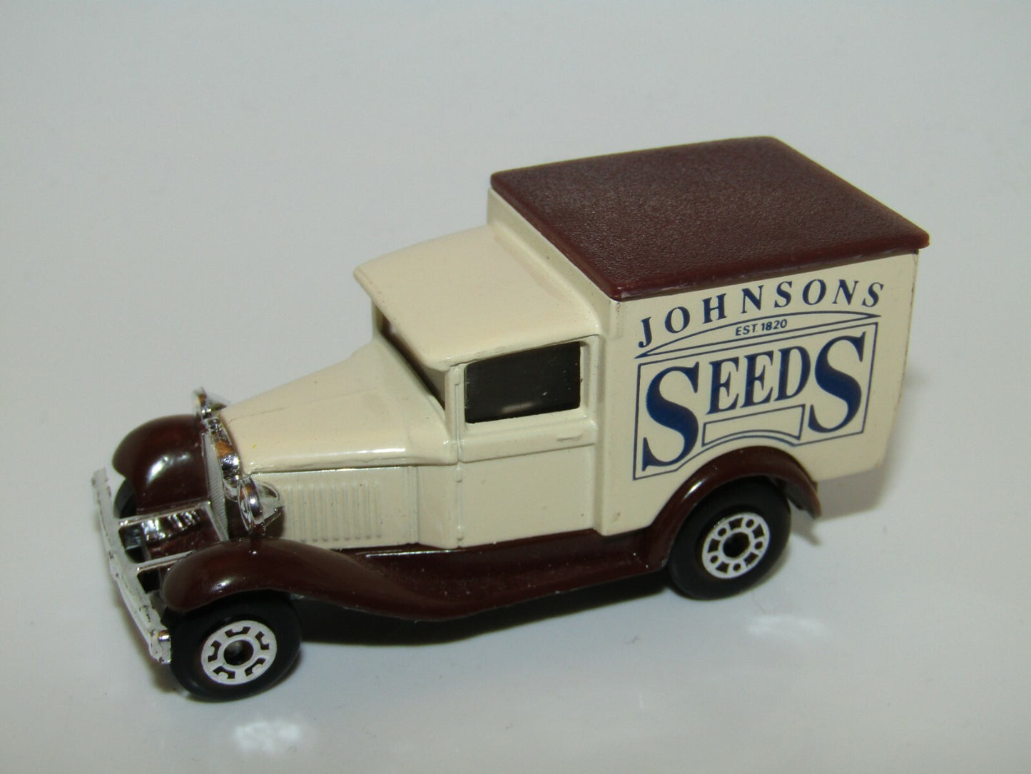 Matchbox Superfast No 38 Model A Ford Van Johnsons Seeds Mint UB