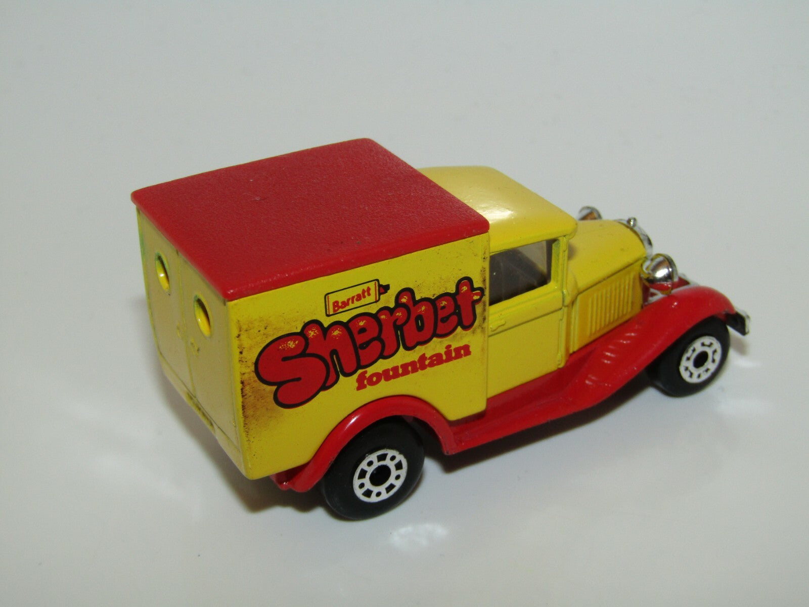 Matchbox Superfast No 38 Model A Ford Van Sherbet Fountain Black Base Mint UB