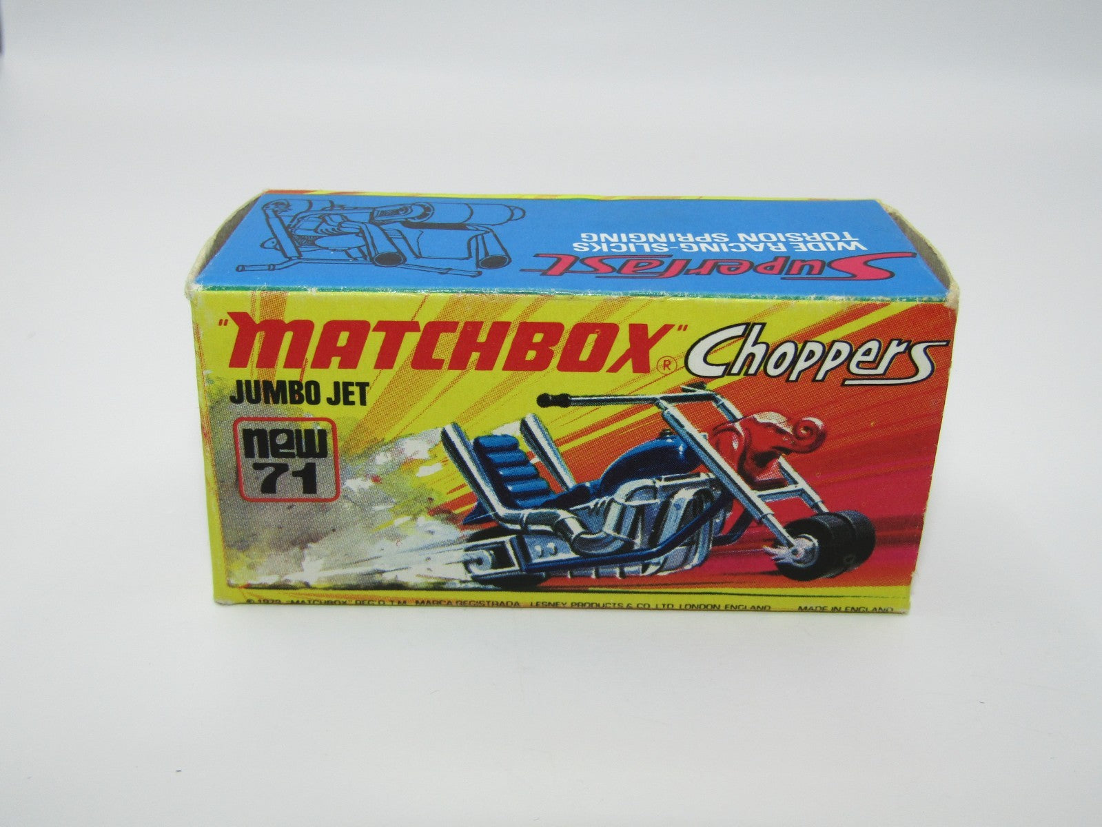 Matchbox Superfast No 71 Jumbo Jet Empty Original Box Excellent