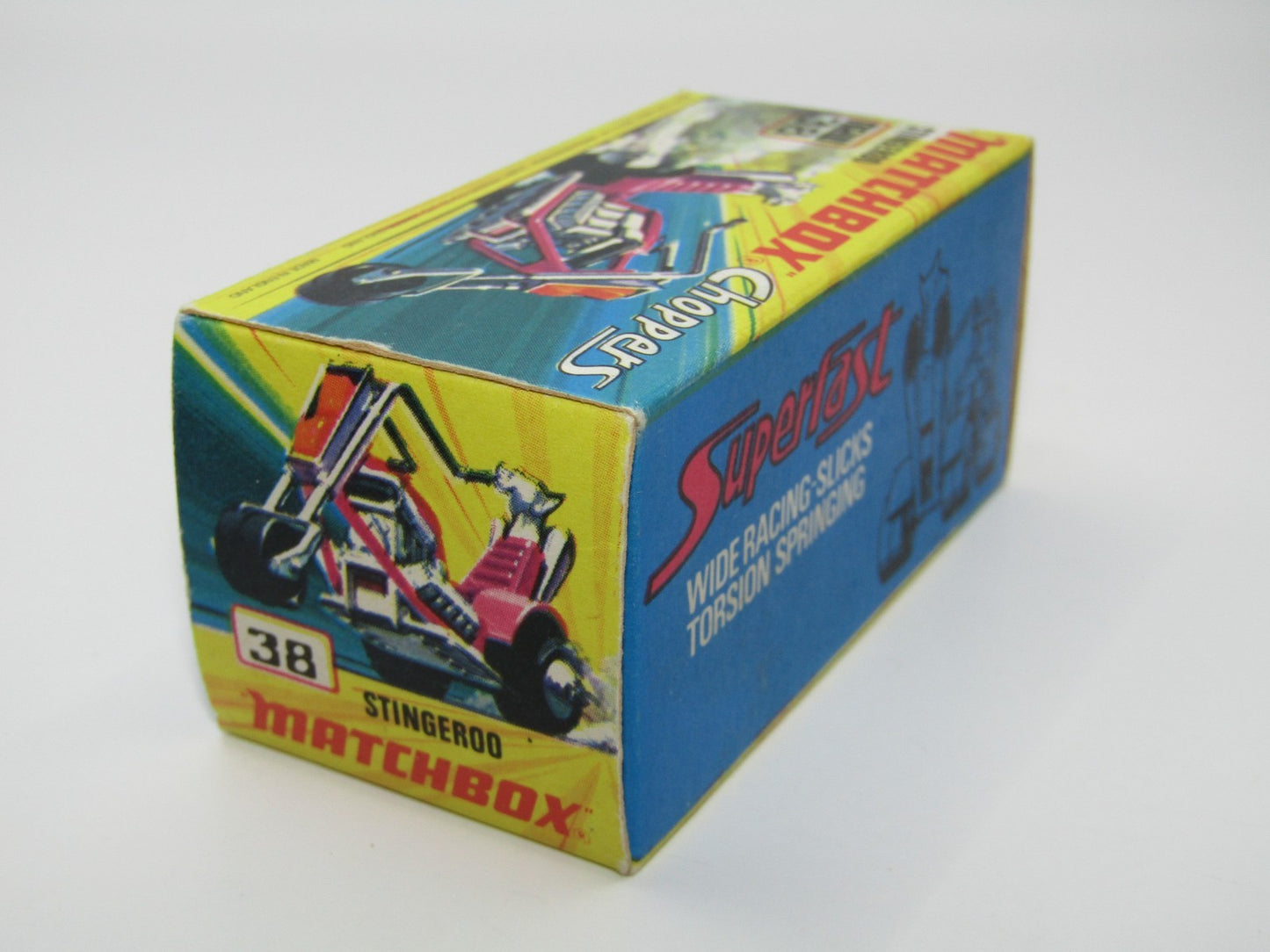 Matchbox Superfast No 38 Stingeroo Original Empty Box Near Mint