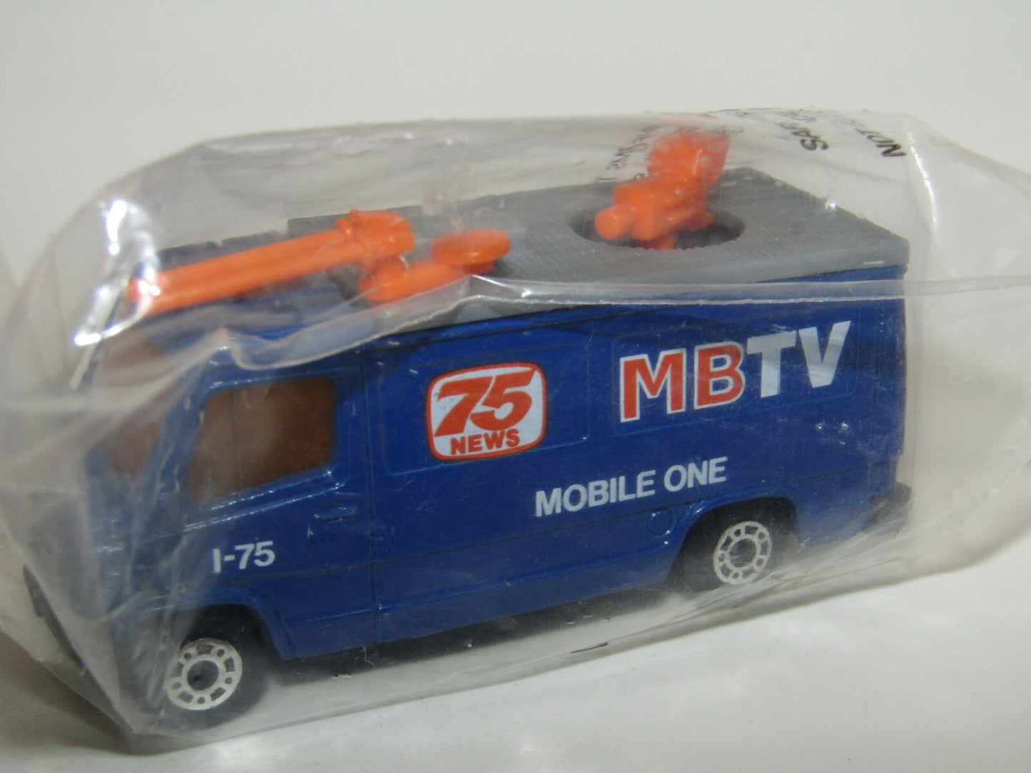 Matchbox Superfast TV News Truck MEGA RARE from 30 Pack Bucket SEALED Bag