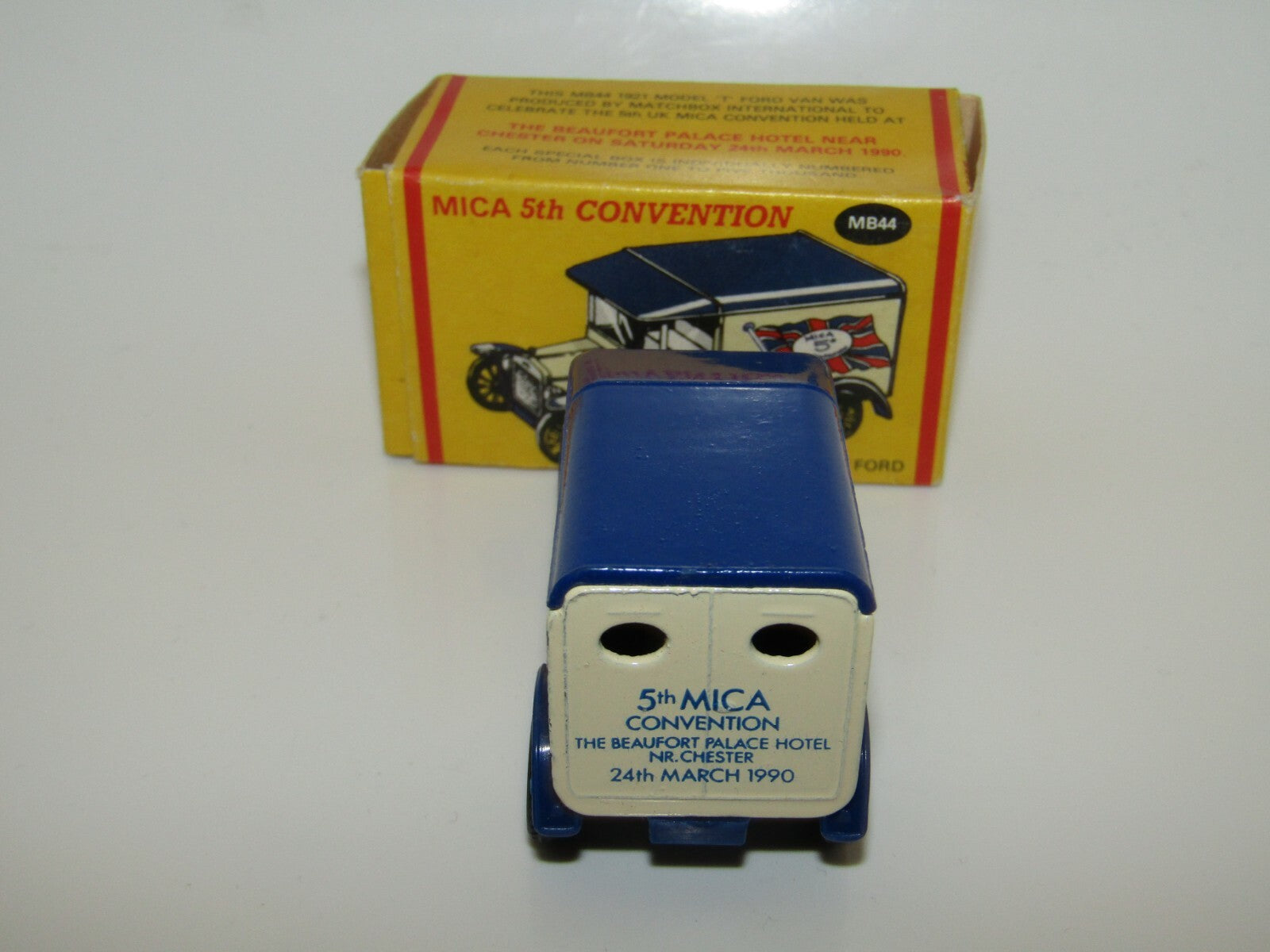 Matchbox Superfast No 44 Model T Ford Mica 5th Convention MIB RARE