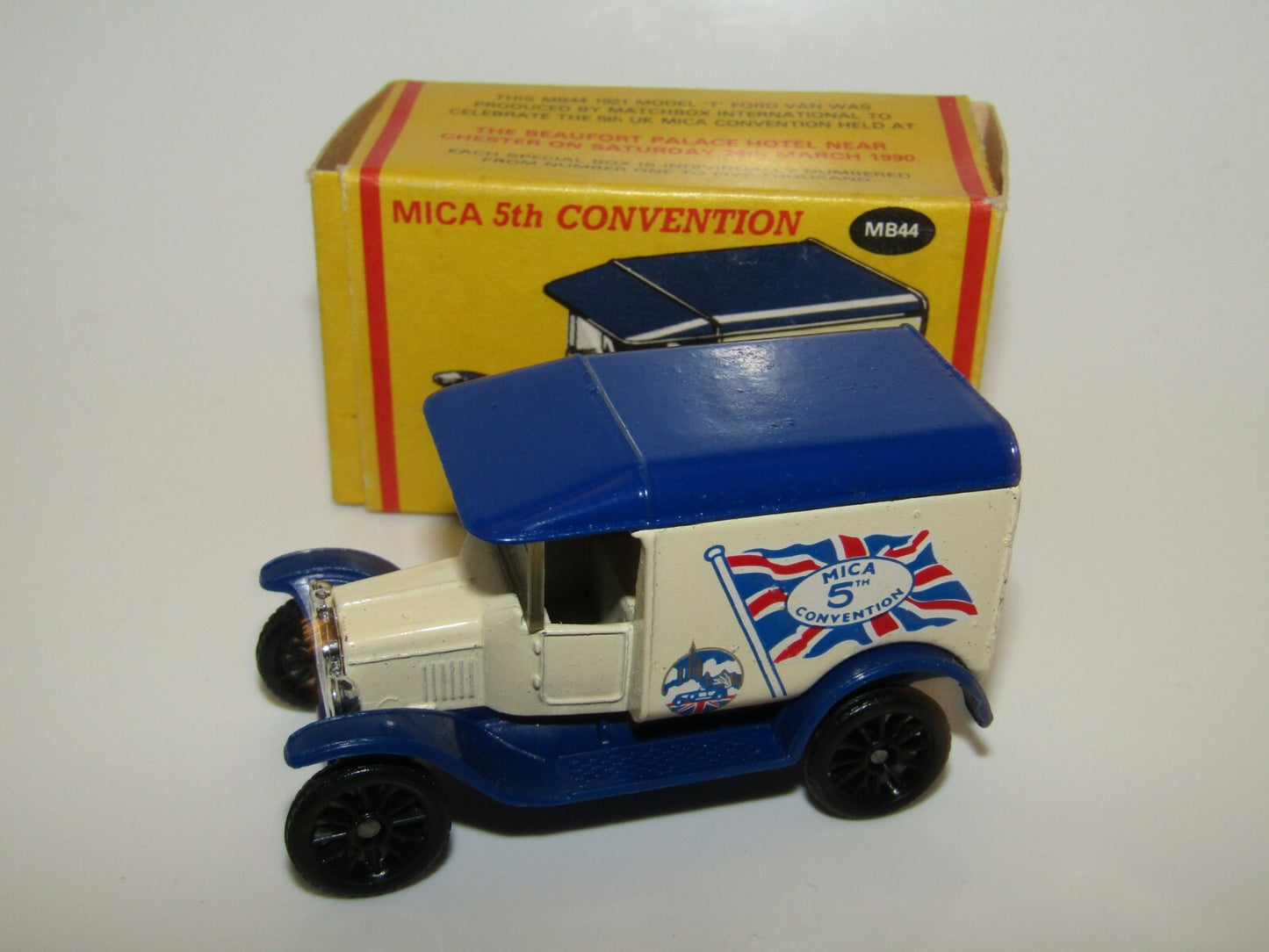 Matchbox Superfast No 44 Model T Ford Mica 5th Convention MIB RARE