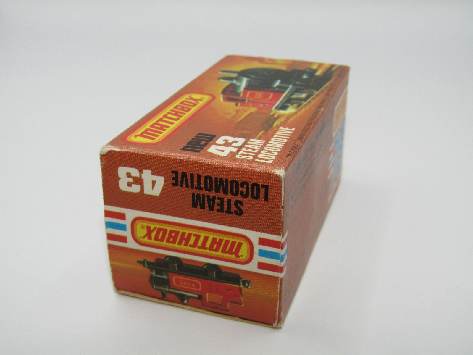 Matchbox Superfast No 43 Steam Locomotive Original Empty Box Excellent