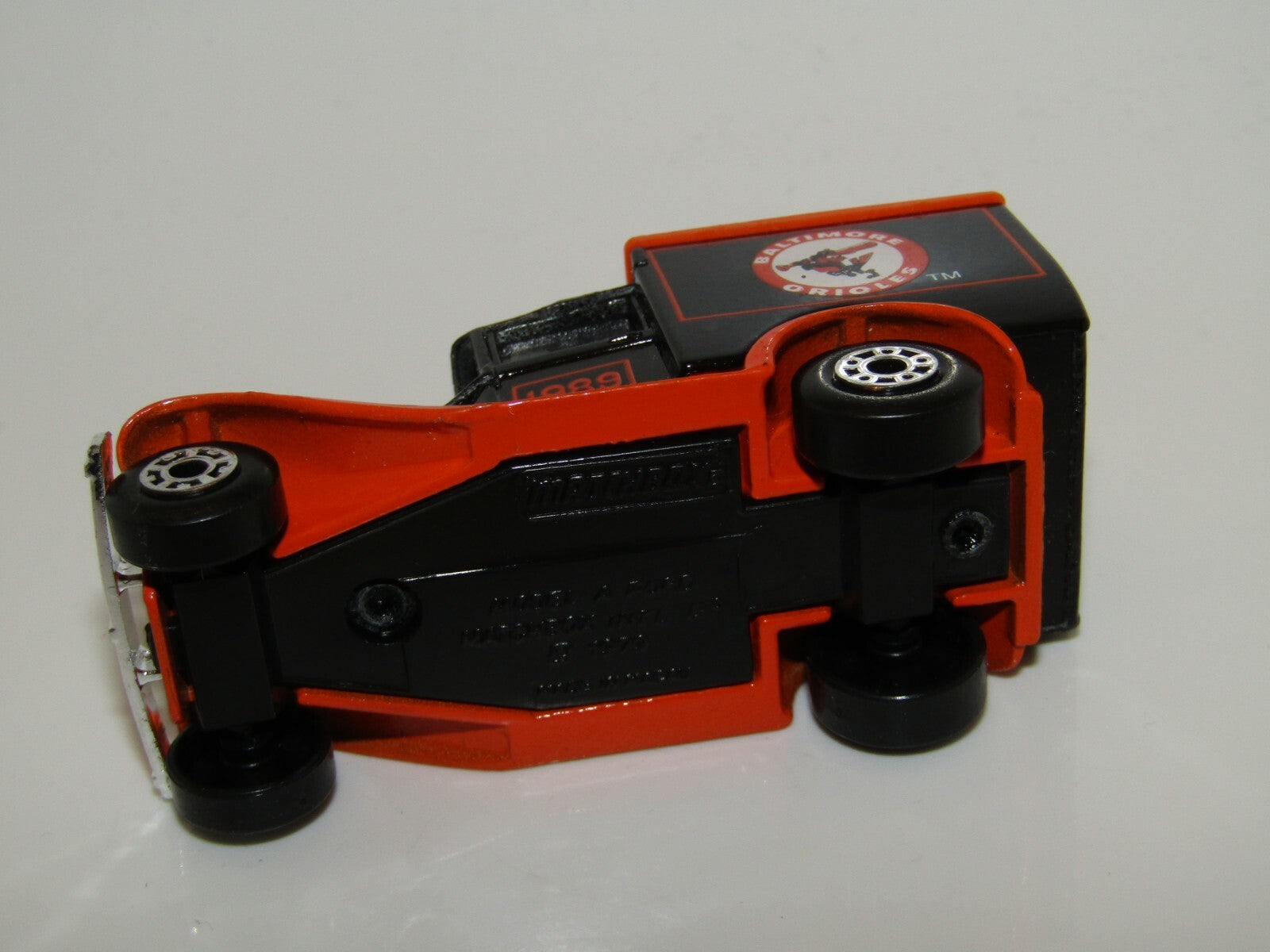 Matchbox Superfast No 38 Model A Ford Van Baltimore Orioles Mint UB
