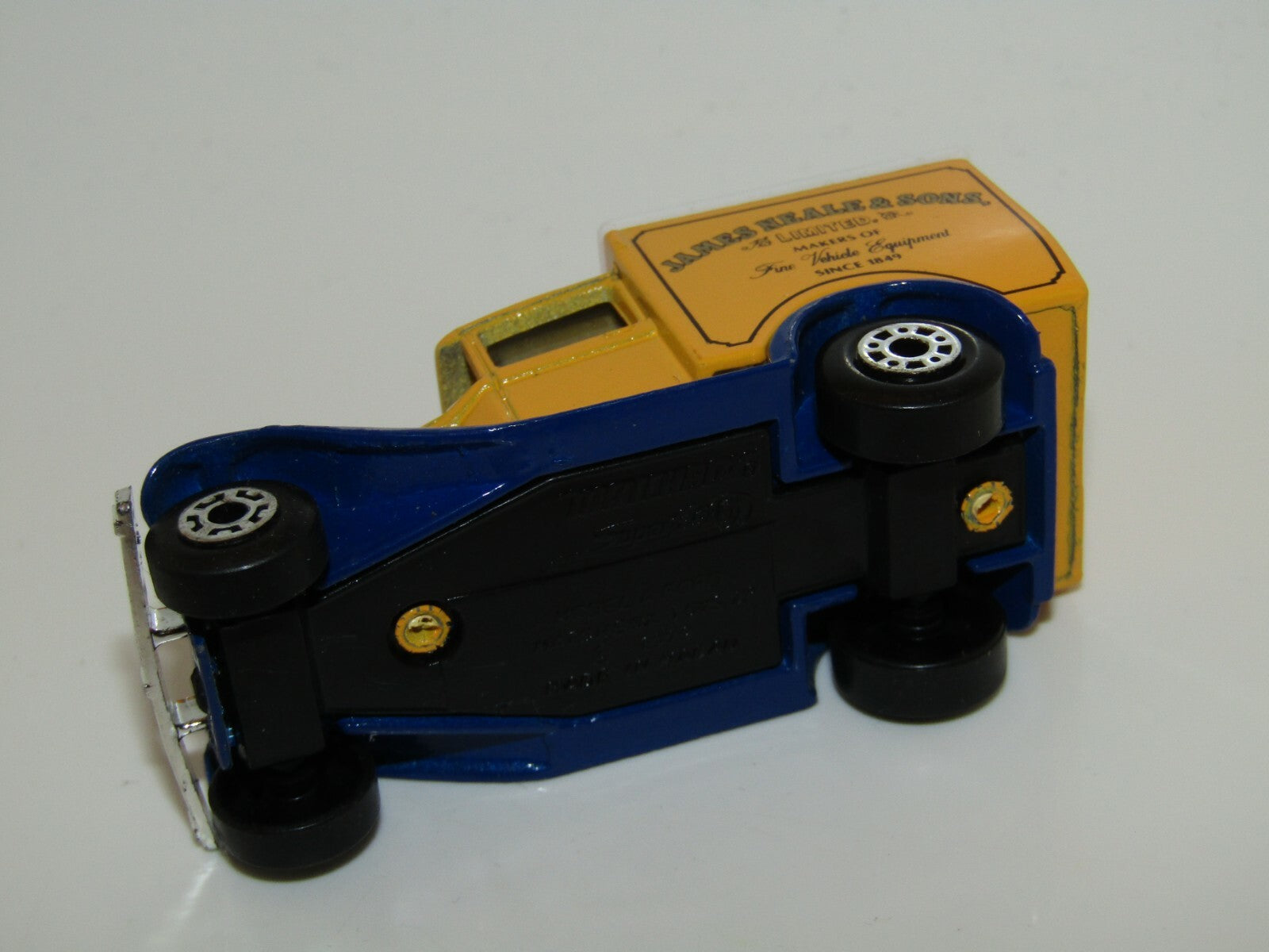 Matchbox Superfast No 38 Model A Ford Van James Neales & Sons Mint UB