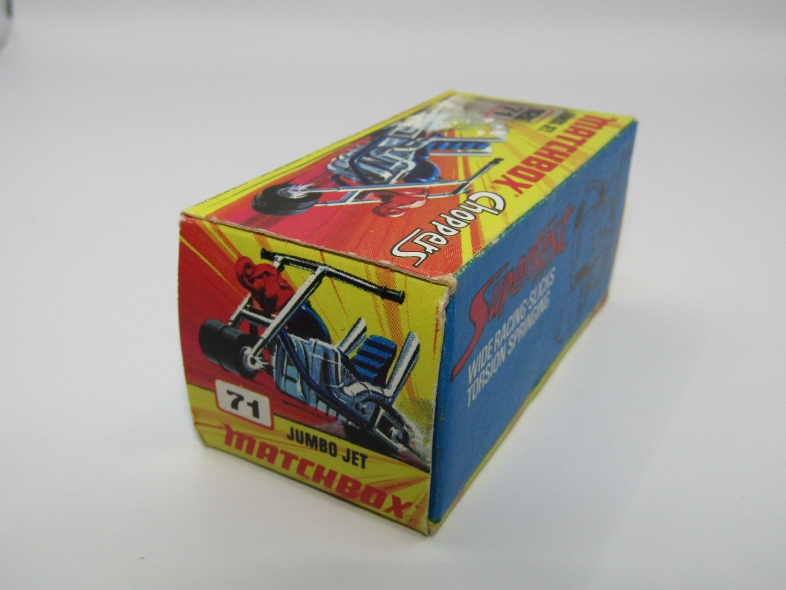 Matchbox Superfast No 71 Jumbo Jet Empty Original Box Excellent