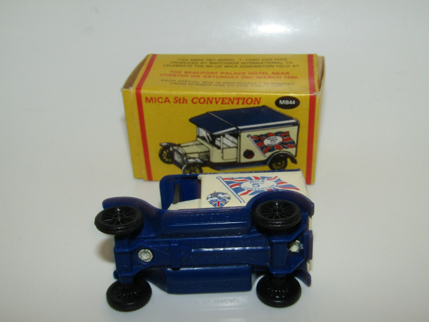 Matchbox Superfast No 44 Model T Ford Mica 5th Convention MIB RARE