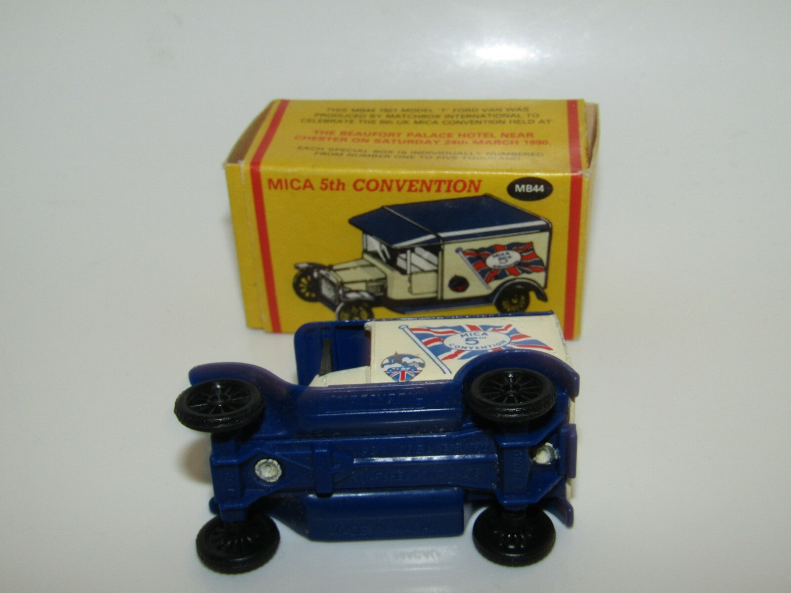Matchbox Superfast No 44 Model T Ford Mica 5th Convention MIB RARE