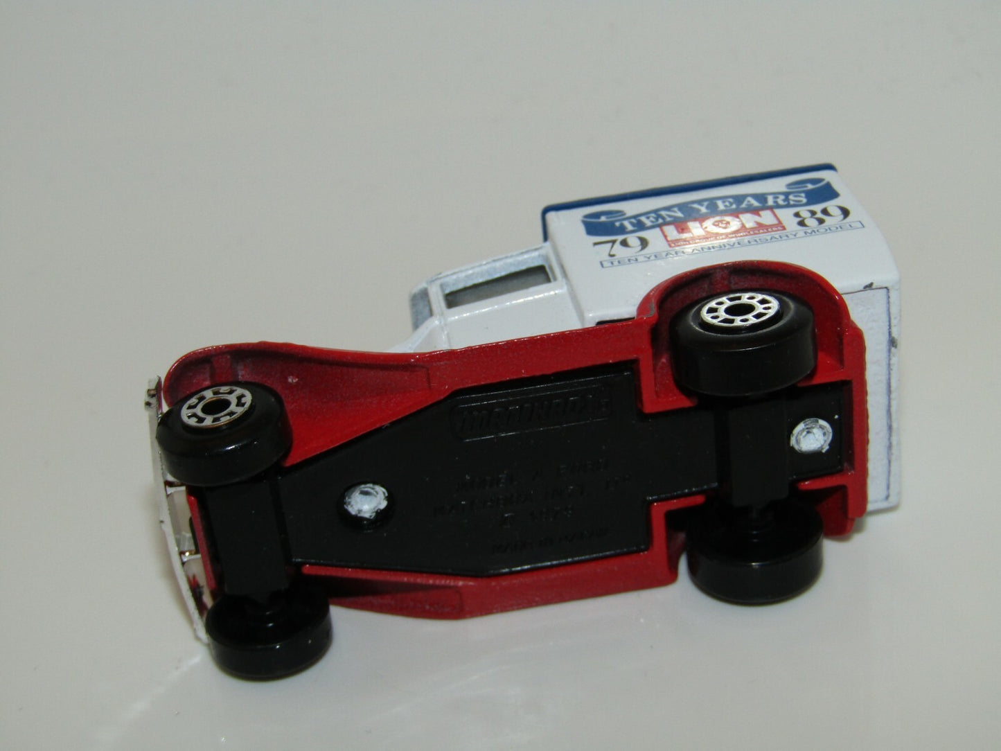 Matchbox Superfast No 38 Model A Ford Van Lion Ten Year Anniversary Mint UB