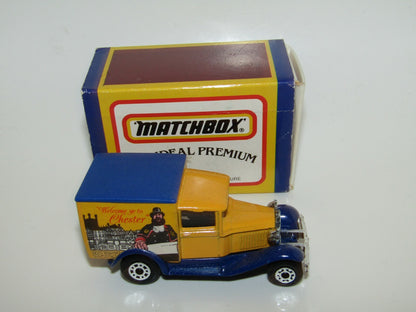 Matchbox Superfast No 38 Model A Ford Chester Promotional Ideal Premium Box MIB