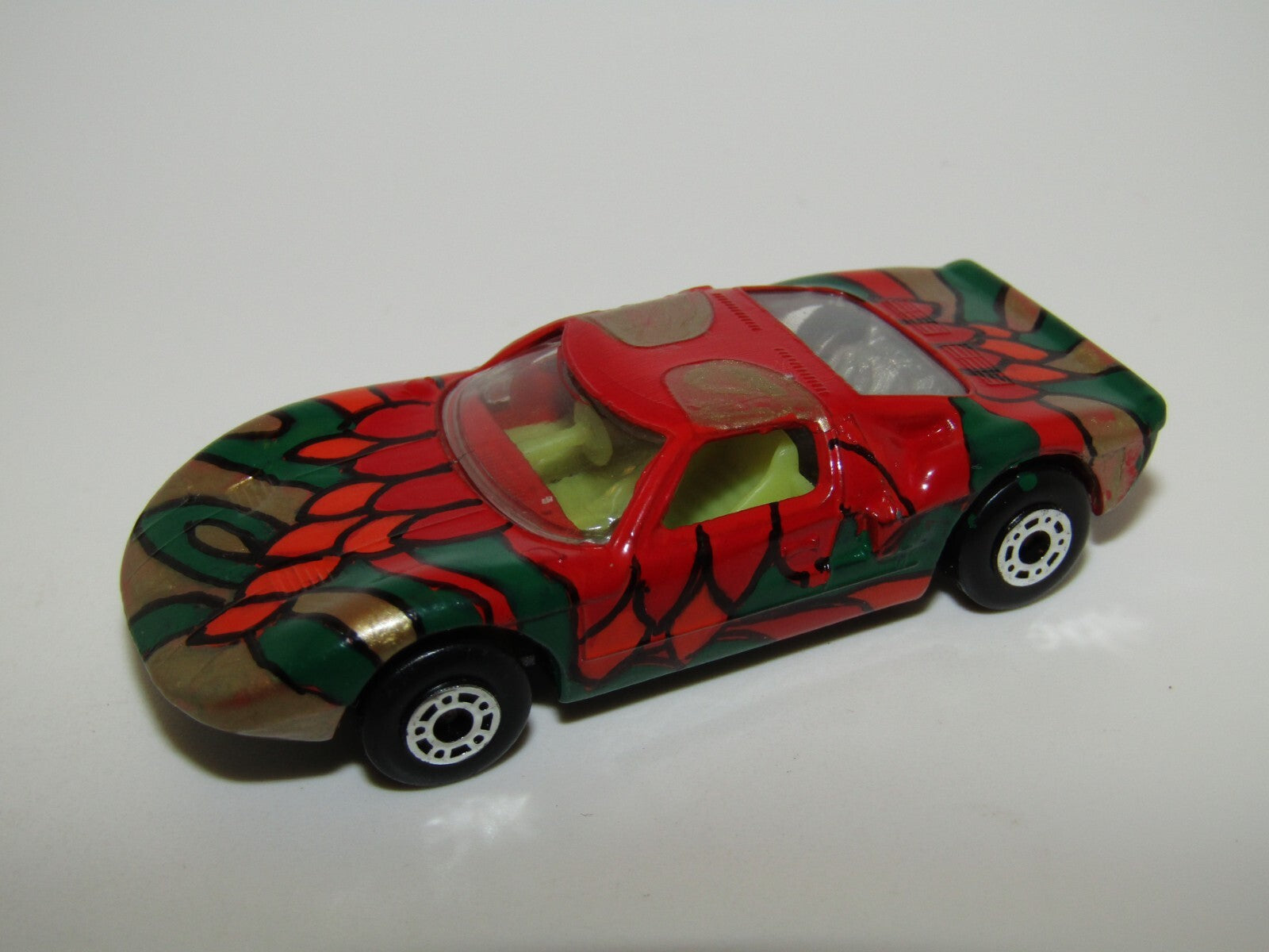 Matchbox Superfast Bulgaria Code 3 Custom Handpainted Model Ford G.T. UB