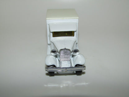 Matchbox Superfast No 38 Model A Ford Graffic Traffic Rare AMBER Glass Mint UB