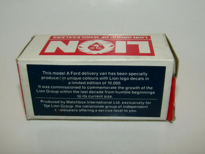 Matchbox Superfast No 38 Model A Ford Lion Wholesalers Rare Promotional MIB