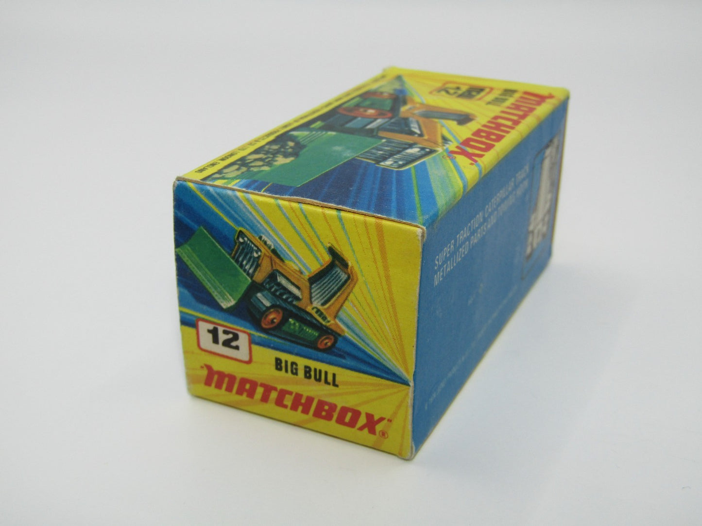 Matchbox Superfast No 12 Big Bull Original Empty Box Excellent
