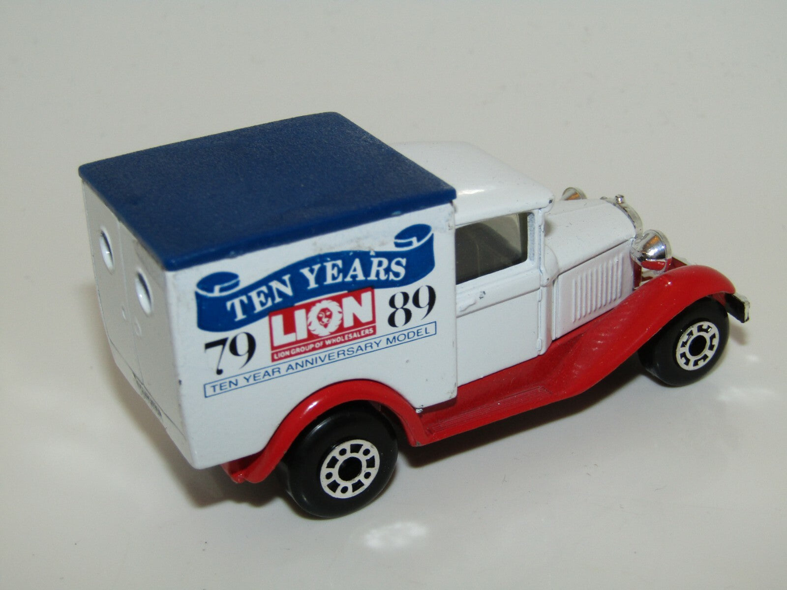 Matchbox Superfast No 38 Model A Ford Van Lion Ten Year Anniversary Mint UB