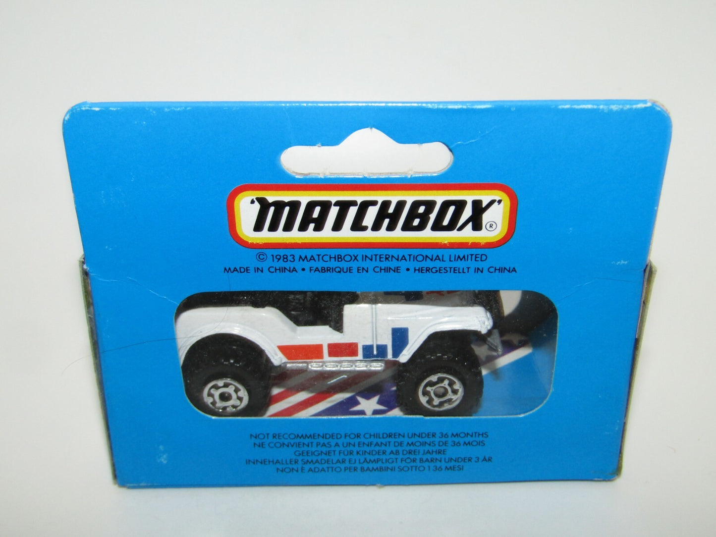 Matchbox Superfast Jeep 4 x 4 American Editions MIB 