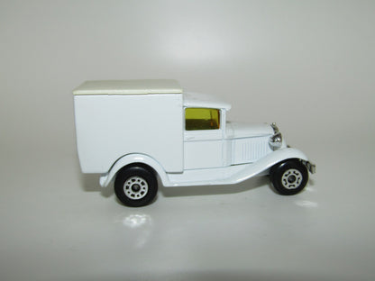 Matchbox Superfast No 38 Model A Ford Graffic Traffic Rare AMBER Glass Mint UB