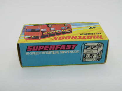 Matchbox Superfast No 17B The Londoner Impel 76 Coffee & Cream Gloss Black Base