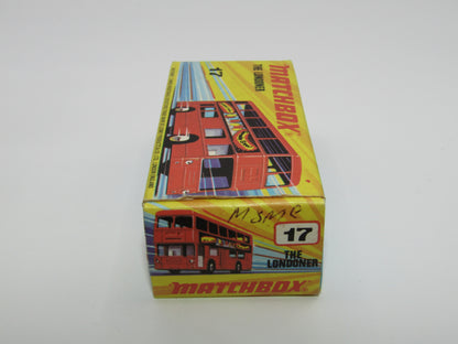 Matchbox Superfast No 17B The Londoner Impel 76 Coffee & Cream Gloss Black Base