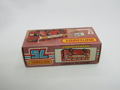 Matchbox Superfast No 17C London Bus Blue KEDDIES No.1 IN Essex