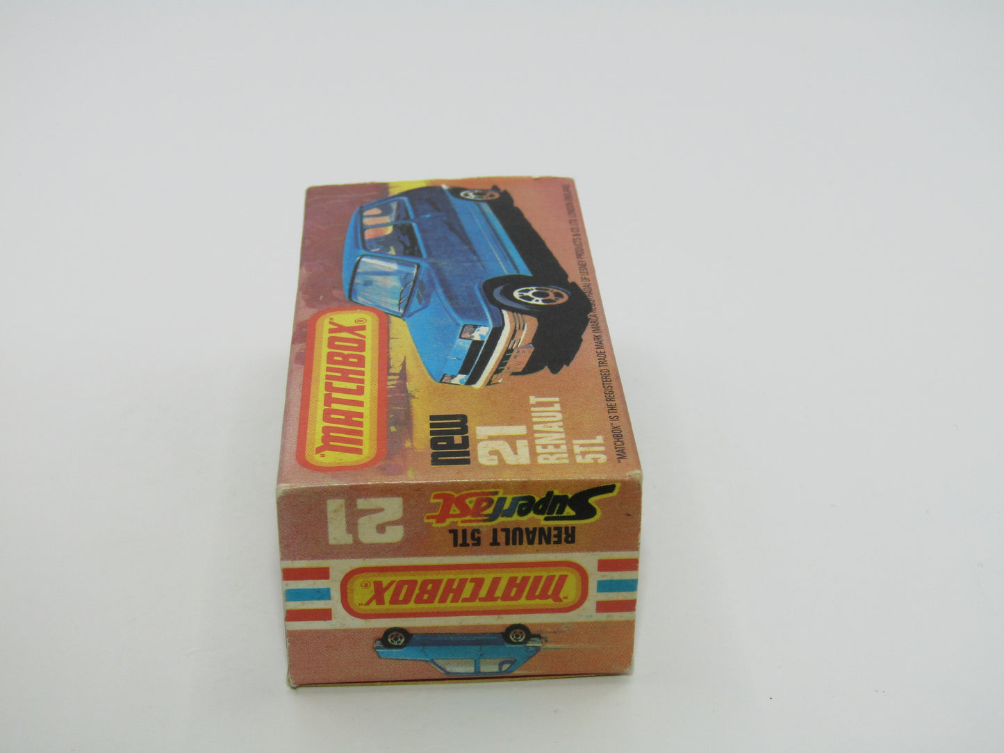 Matchbox Superfast No 21C Renault 5TL Le Car Amber Win Gloss Black Base