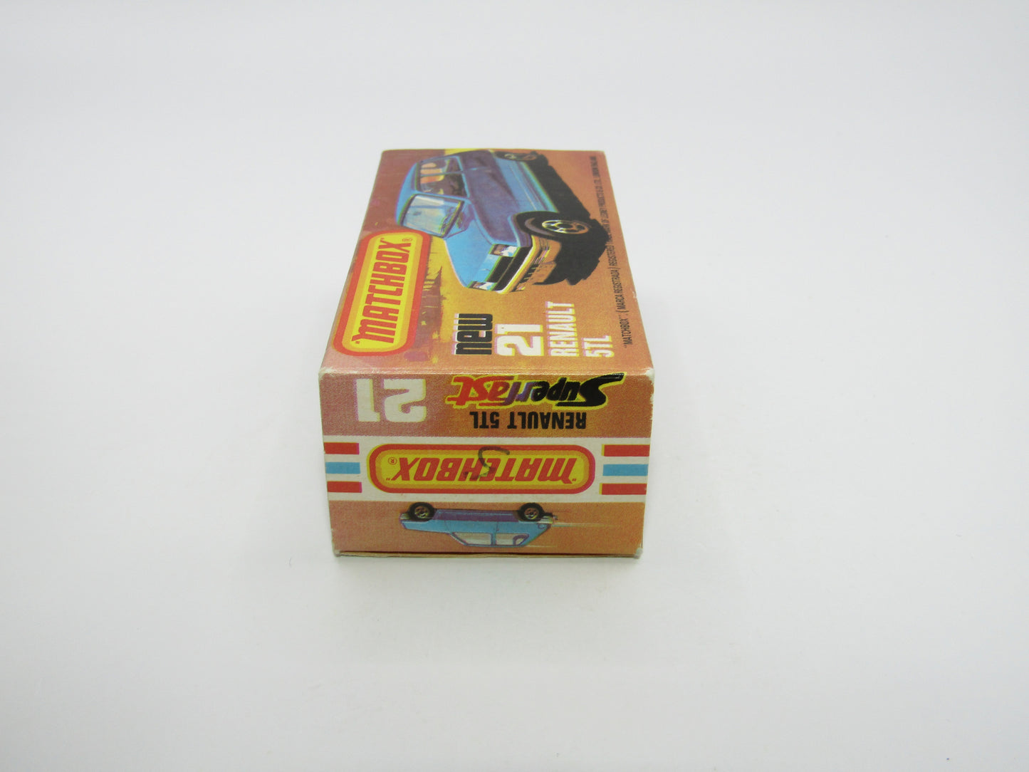 Matchbox Superfast No 21C Renault 5TL Le Car Amber Win GREY-BROWN Base