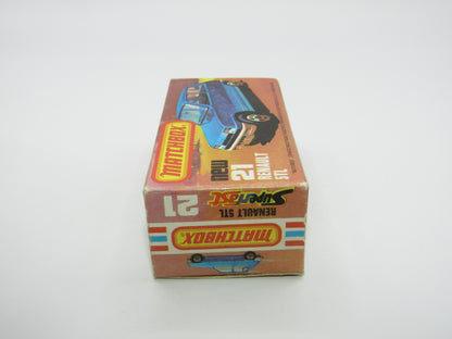 Matchbox Superfast No 21C Renault 5TL Le Car METALLIC CHARCOAL Base