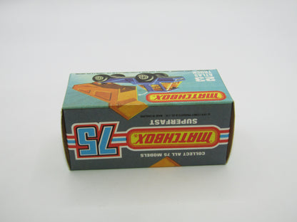 Matchbox Superfast No 23B Atlas Dump Truck Red BLACK Interior