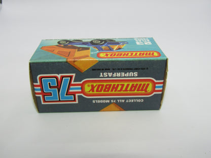 Matchbox Superfast No 23B Atlas Dump Truck Blue SILVER Dumper