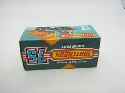 Matchbox Superfast No 23B Atlas Dump Truck Blue ORANGE Interior