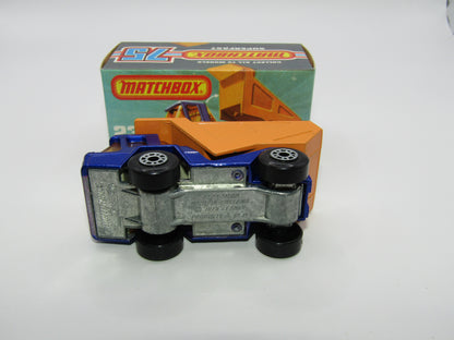 Matchbox Superfast No 23B Atlas Dump Truck AMB Win Dot Dash UNP Base