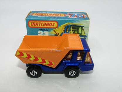 Matchbox Superfast No 23B Atlas Dump Truck Spiro Wheels & Labels