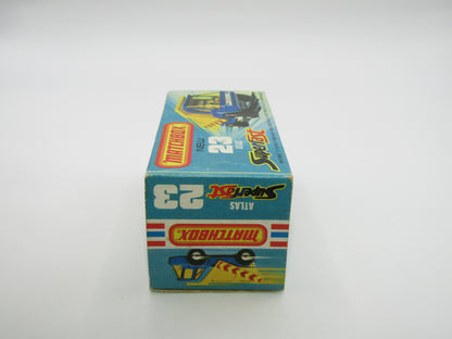 Matchbox Superfast No 23B Atlas Dump Truck Spiro Wheels & Labels