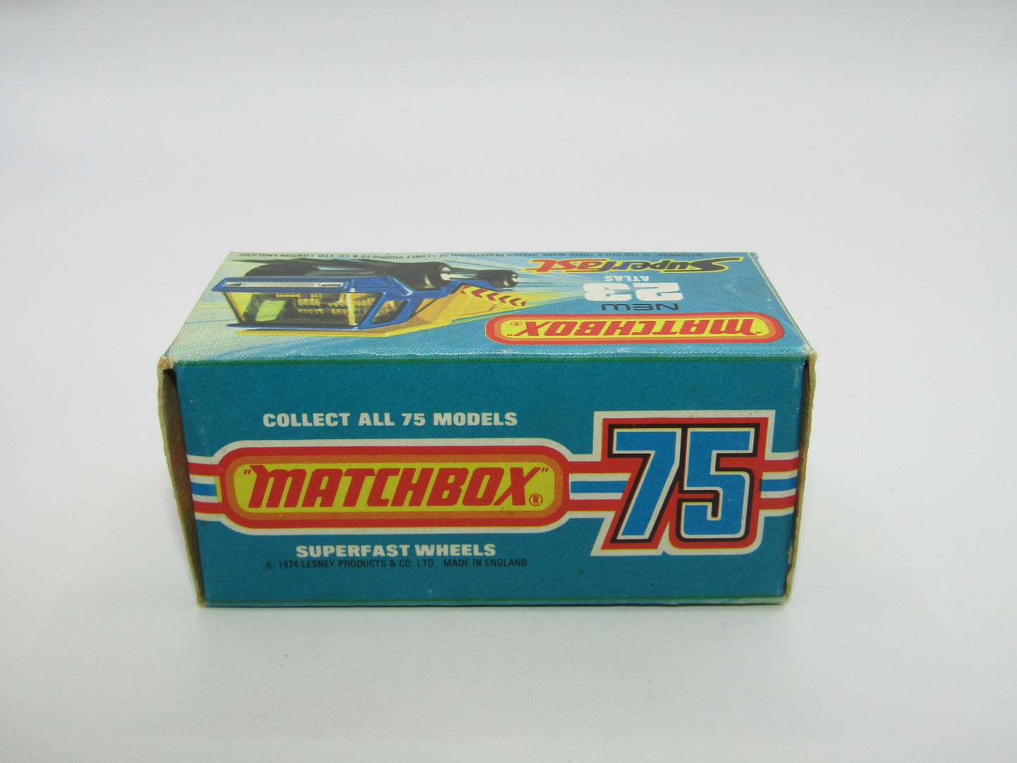 Matchbox Superfast No 23B Atlas Dump Truck Spiro Wheels & Labels