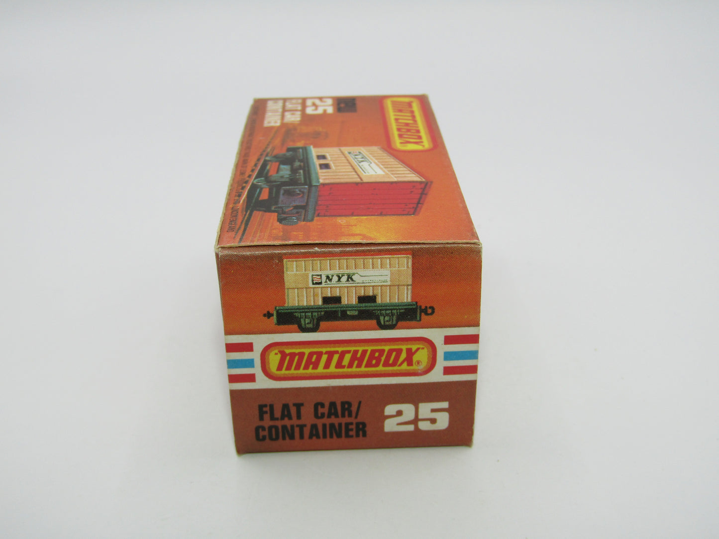 Matchbox Superfast No 25C Flat Car Container LIGHT BLUE Possible Trial