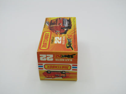 Matchbox Superfast No 22C Blaze Buster WHITE Ladder, Unpainted Base