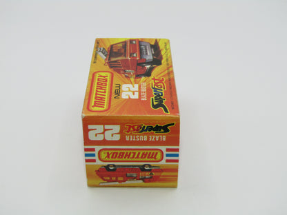 Matchbox Superfast No 22C Blaze Buster BLACK Ladder, Unpainted Base