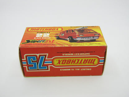 Matchbox Superfast No 22C Blaze Buster BLACK Ladder, Unpainted Base