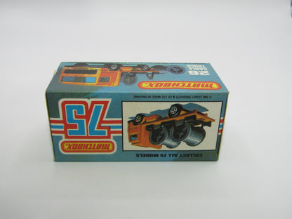 Matchbox Superfast No 26E Volvo Cable Truck RED Base MALTEESE CROSS Wheels
