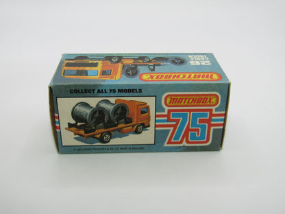 Matchbox Superfast No 26E Volvo Cable Truck MALTESE CROSS Wheels