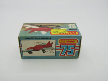 Matchbox Superfast No 27C Swing Wing No Tampo AMBER Windows