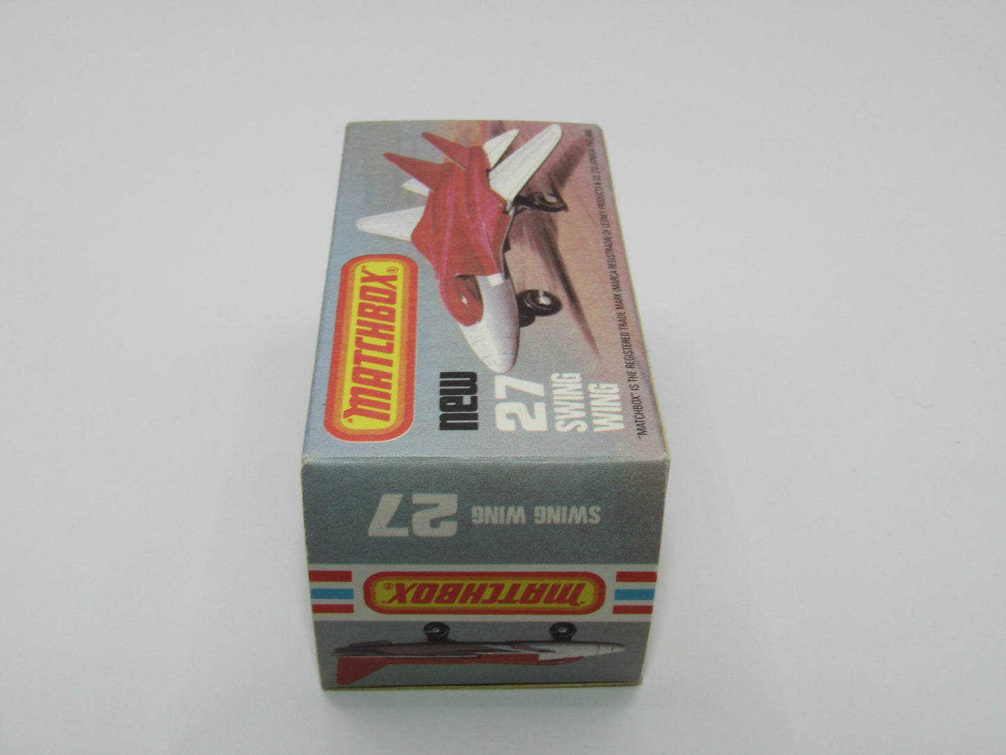 Matchbox Superfast No 27C Swing Wing No Tampo Red Windows