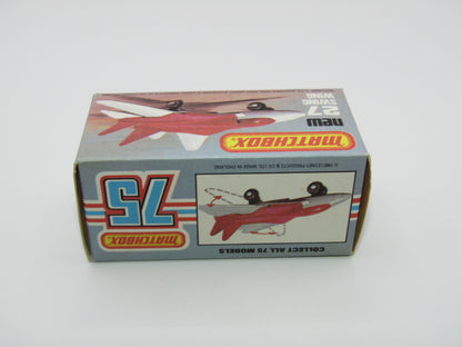 Matchbox Superfast No 27C Swing Wing No Tampo Red Windows