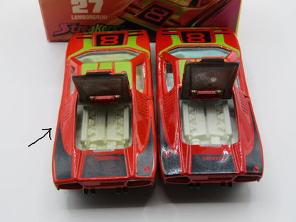 Matchbox Superfast No 27B Lamborghini Countach OFF-WHITE Interior