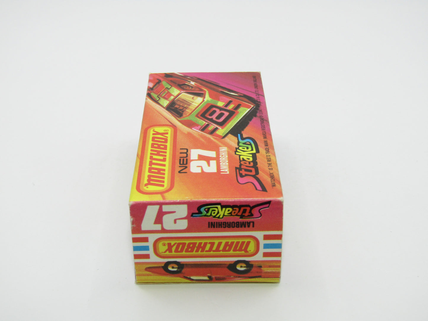Matchbox Superfast No 27B Lamborghini Countach OFF-WHITE Interior